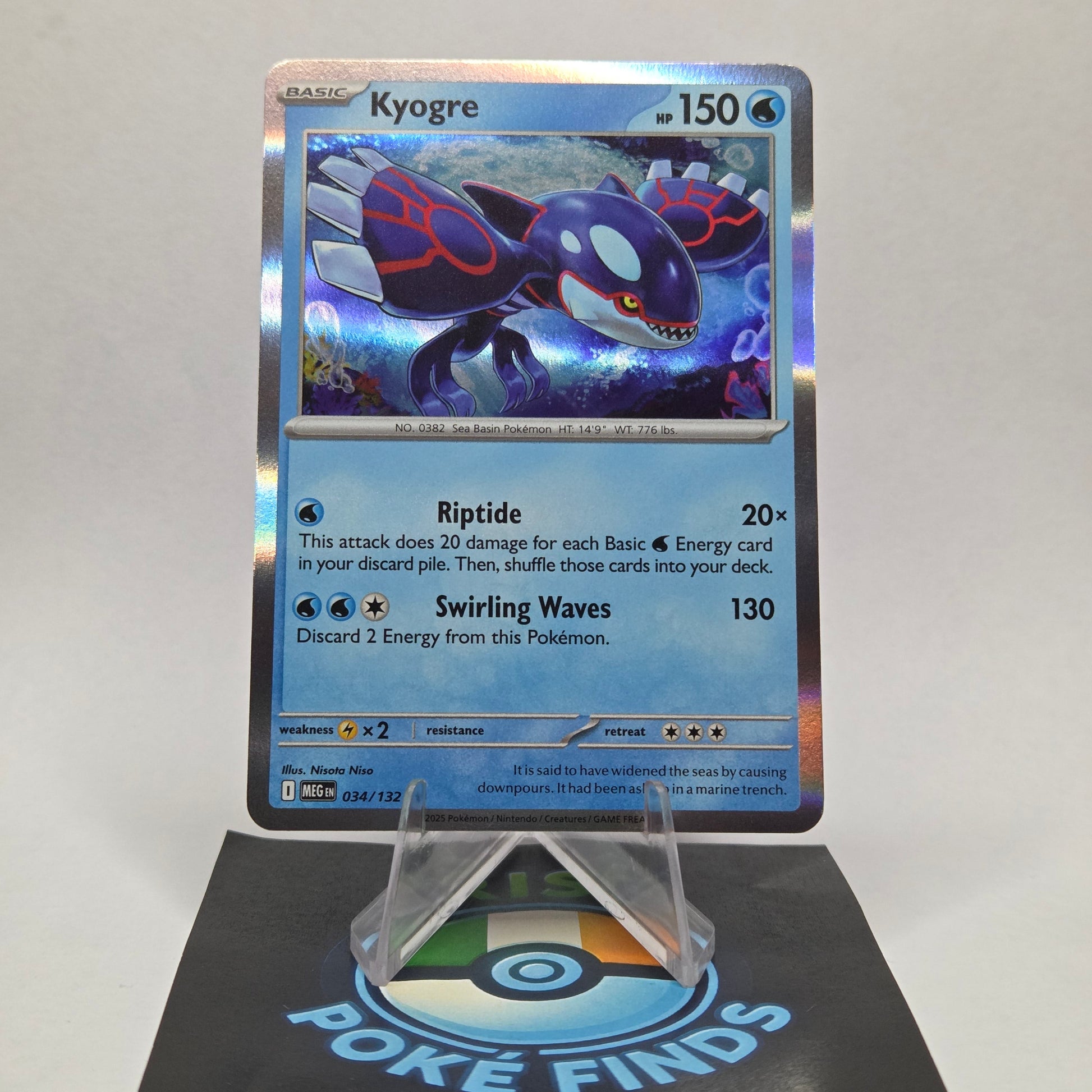 Kyogre #034 - Mega Evolution