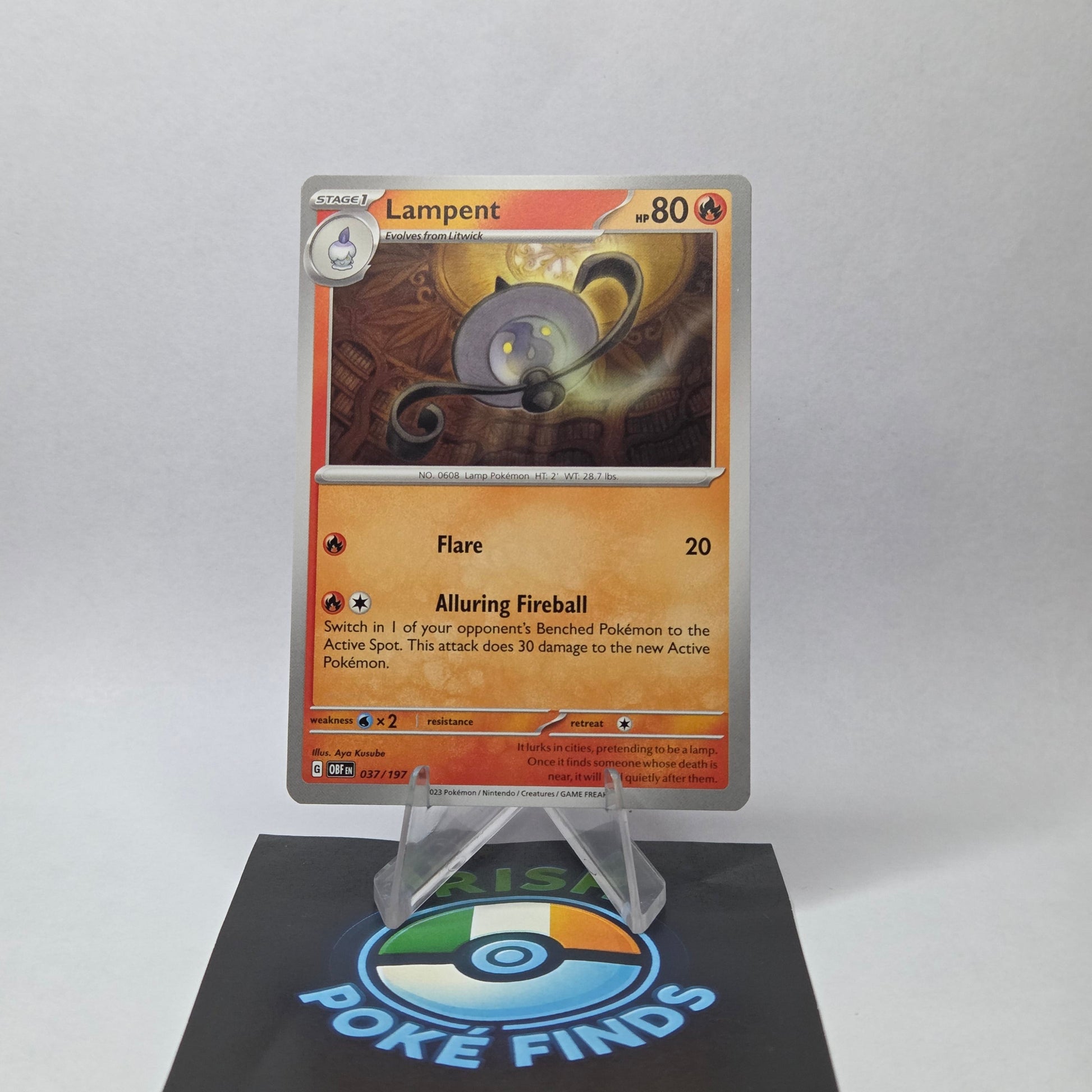 Lampent #037 - Obsidian Flames