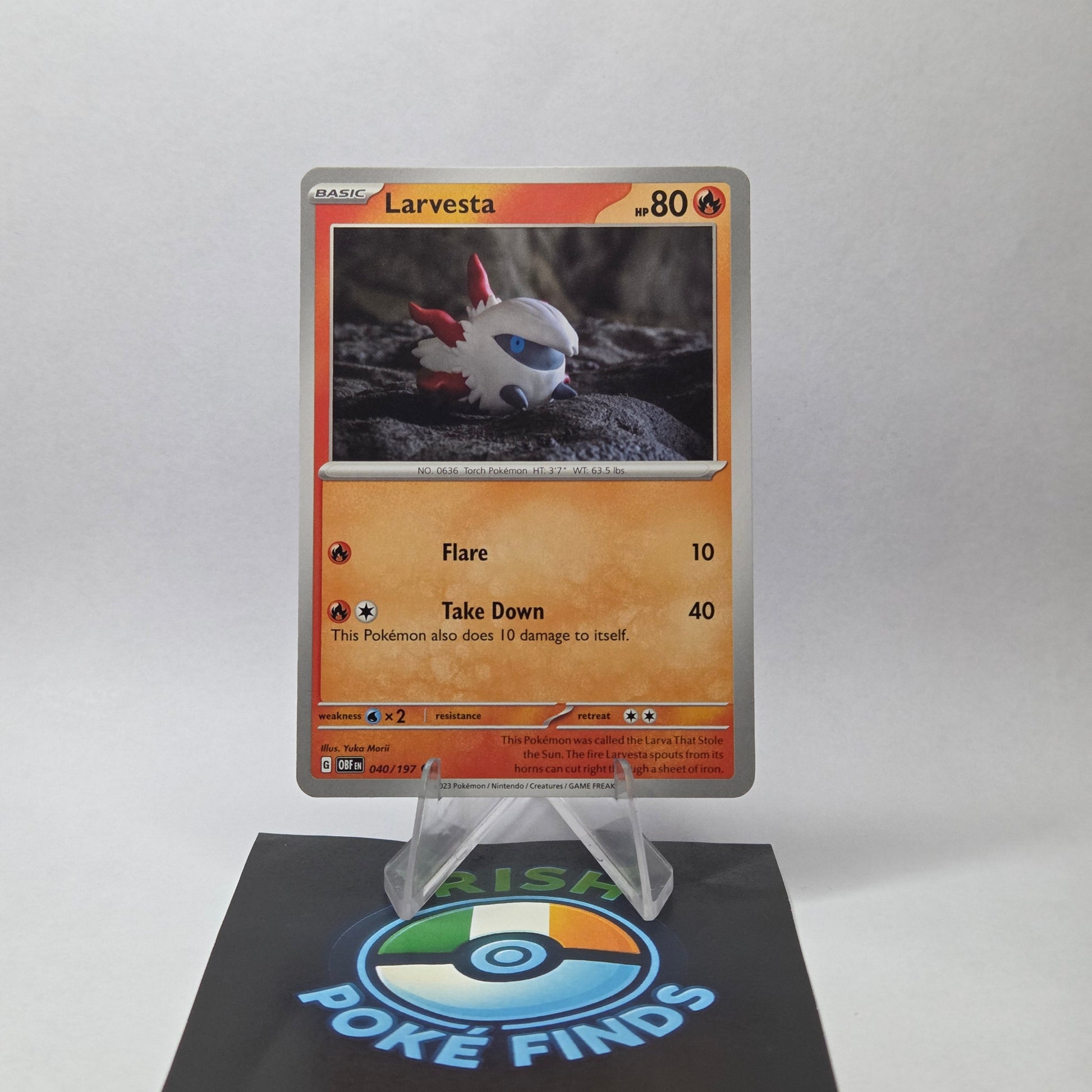 Larvesta #040 - Obsidian Flames