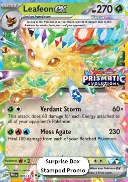 006 Leafeon ex - Prismatic Evolutions