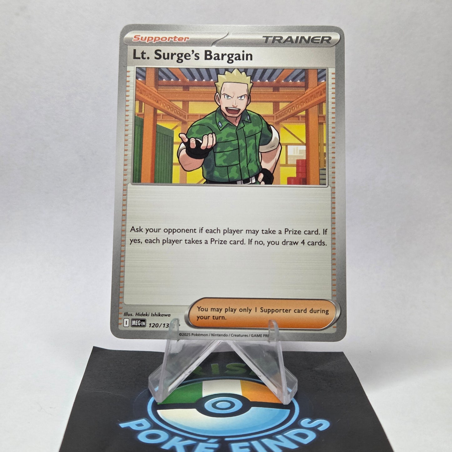 Lt. Surge's Bargain #120 - Mega Evolution