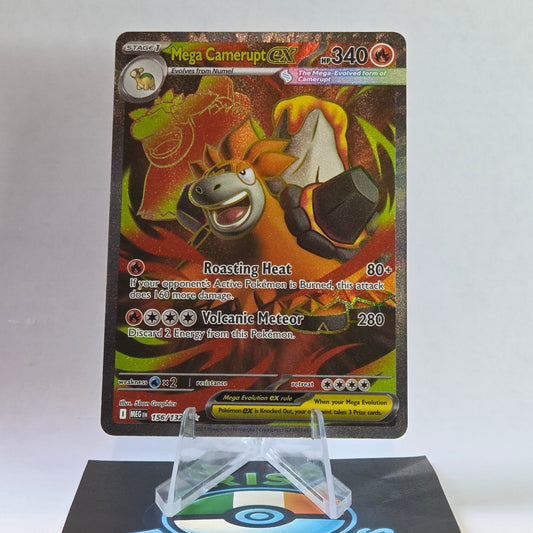 Mega Camerupt ex #156 - Mega Evolution