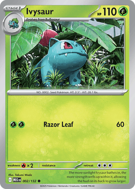 002 Ivysaur - Mega Evolution