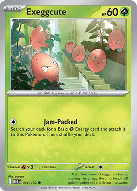 004 Exeggcute - Mega Evolution