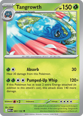 007 Tangrowth - Mega Evolution