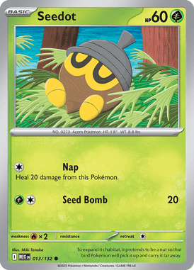 013 Seedot - Mega Evolution