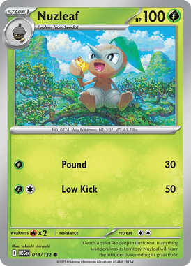 014 Nuzleaf - Mega Evolution