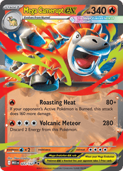 022 Mega Camerupt ex - Mega Evolution
