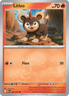 023 Litleo - Mega Evolution