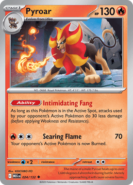 024 Pyroar - Mega Evolution