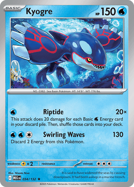 034 Kyogre - Mega Evolution