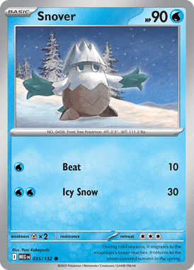 035 Snover - Mega Evolution