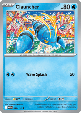 037 Clauncher - Mega Evolution
