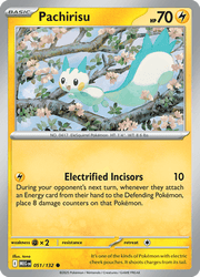051 Pachirisu - Mega Evolution