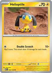 052 Helioptile - Mega Evolution