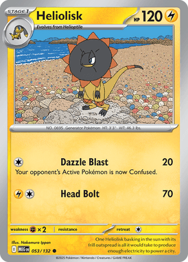 053 Heliolisk - Mega Evolution