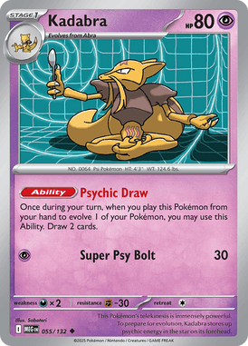 055 Kadabra - Mega Evolution
