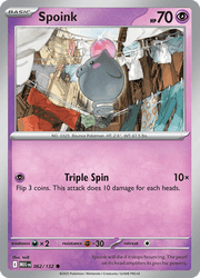 062 Spoink - Mega Evolution