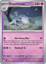 066 Houndstone - Mega Evolution