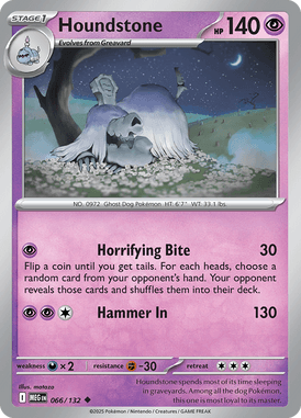 066 Houndstone - Mega Evolution