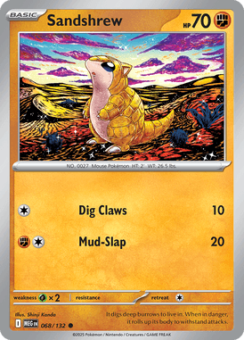 068 Sandshrew - Mega Evolution