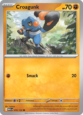 078 Croagunk - Mega Evolution
