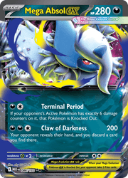 086 Mega Absol ex - Mega Evolution