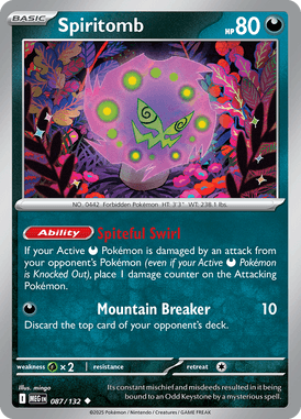 087 Spiritomb - Mega Evolution