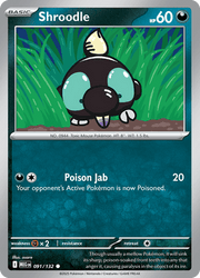 091 Shroodle - Mega Evolution