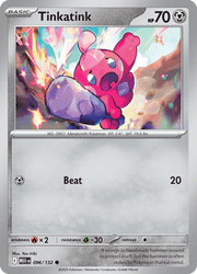096 Tinkatink - Mega Evolution