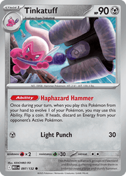 097 Tinkatuf f - Mega Evolution