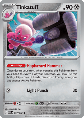 097 Tinkatuf f - Mega Evolution