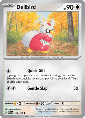 105 Delibird - Mega Evolution