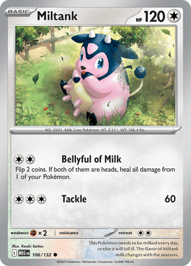 106 Miltank - Mega Evolution