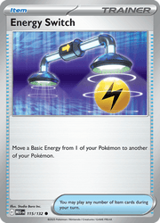 115 Energy Switch - Mega Evolution