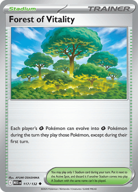 117 Forest of Vitality - Mega Evolution