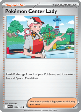 123 Pokemon Center Lady - Mega Evolution
