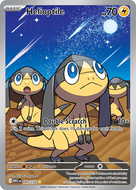 143 Helioptile - Mega Evolution
