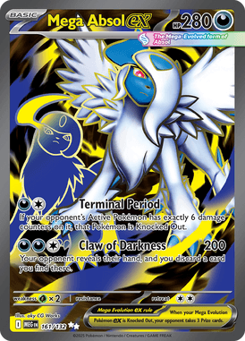 161 Mega Absol ex - Mega Evolution