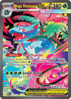 177 Mega Venusaur ex - Mega Evolution