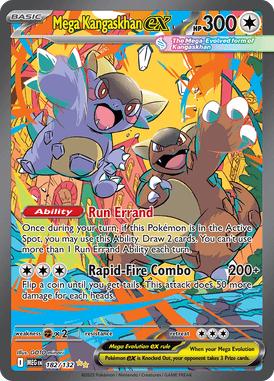 182 Mega Kangaskhan ex - Mega Evolution