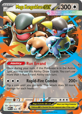 025 Mega Kangaskhan ex - Mega Evolution Promo Card