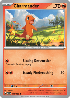 004 Charmander - 151