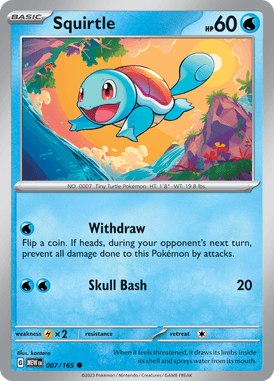 007 Squirtle - 151