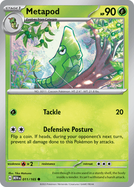 011 Metapod - 151