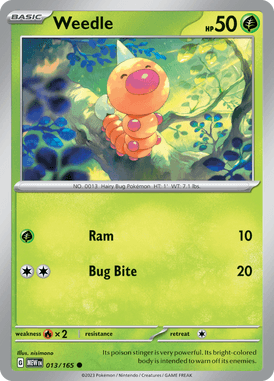 013 Weedle - 151
