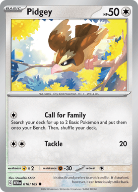 016 Pidgey - 151