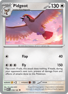018 Pidgeot - 151