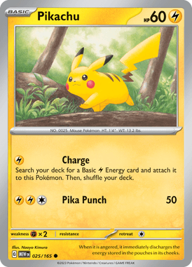 025 Pikachu - 151