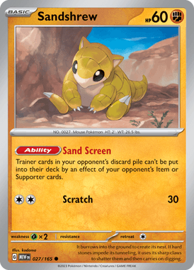 027 Sandshrew - 151